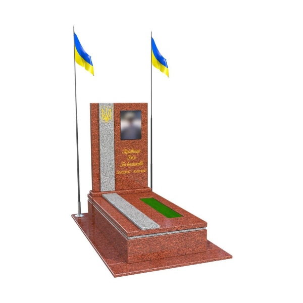 Гранітний пам’ятник для військового М150 - Royal Stone