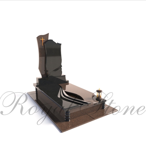 Гранитный памятник для одного М327 - Royal Stone