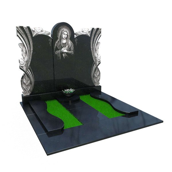 Гранитный памятник для двоих М34 - Royal Stone