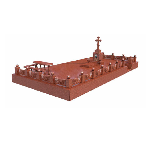 Элитный гранитный памятник М101 - Royal Stone