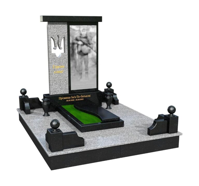 Гранітний пам’ятник для військового М149 - Royal Stone