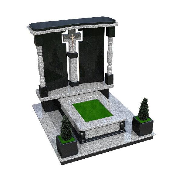 Элитный гранитный памятник М163 - Royal Stone