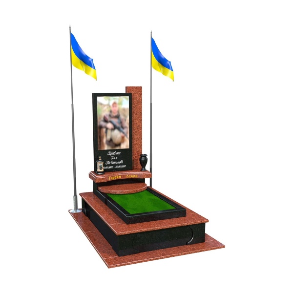 Гранітний пам’ятник для військового М169 - Royal Stone