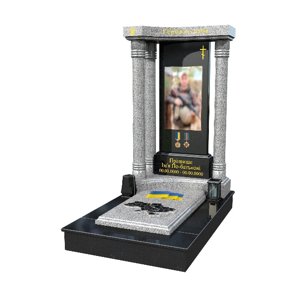 Гранитный памятник для воина М184 - Royal Stone