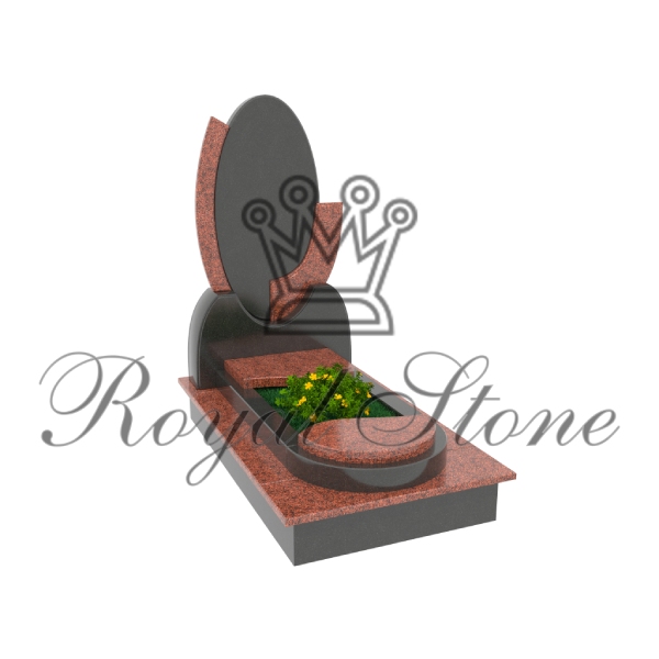 Гранитный памятник для одного М198 - Royal Stone