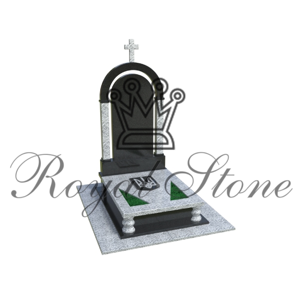 Элитный гранитный памятник М203 - Royal Stone