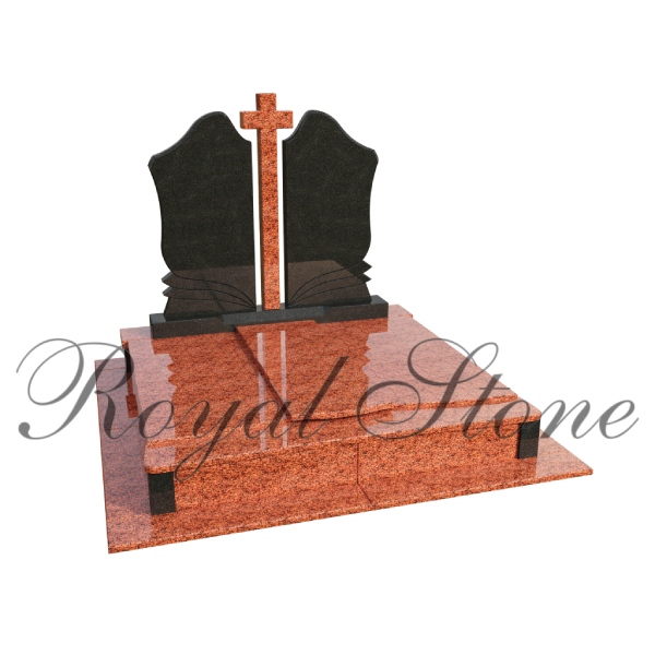 Гранитный памятник для двоих М206 - Royal Stone