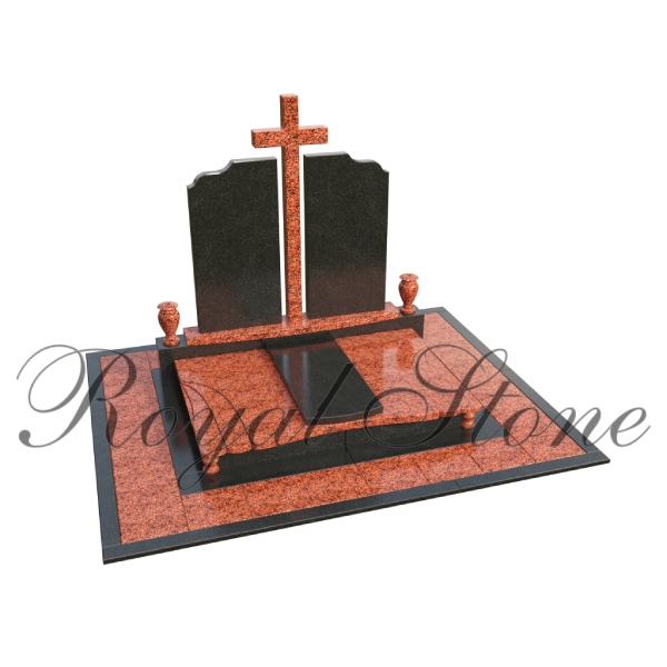 Гранитный памятник для двоих М207 - Royal Stone