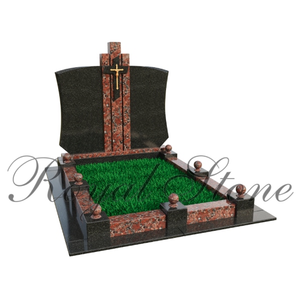 Гранитный памятник для двоих М219 - Royal Stone