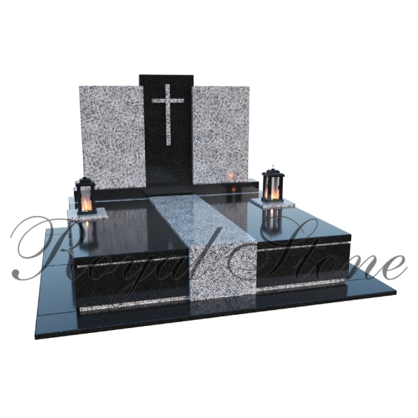 Гранитный памятник для двоих М222 - Royal Stone