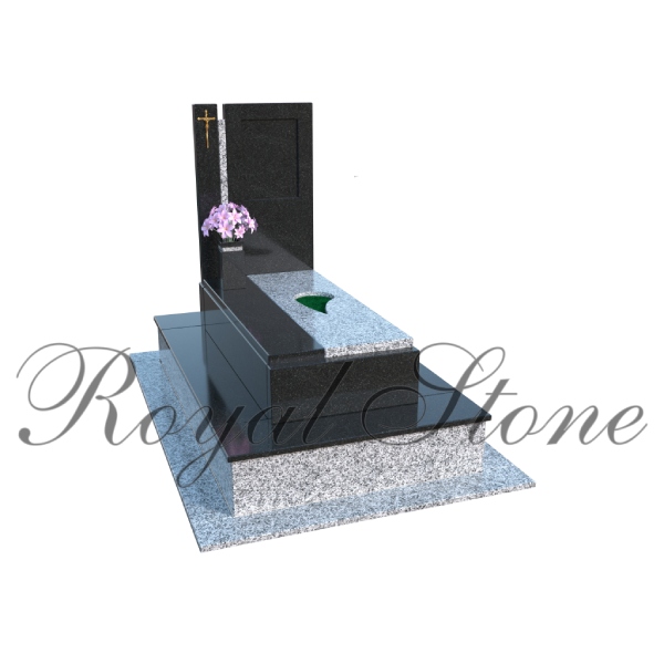 Гранитный памятник для одного М227 - Royal Stone