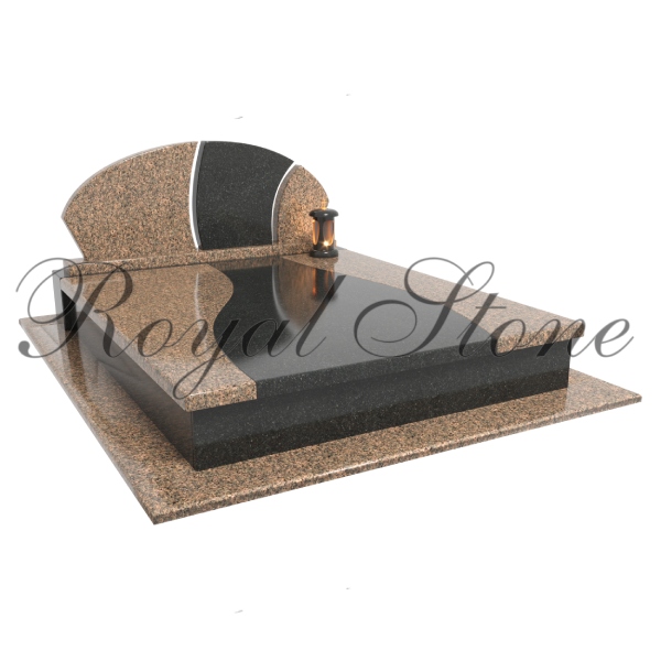 Гранитный памятник для одного М231 - Royal Stone