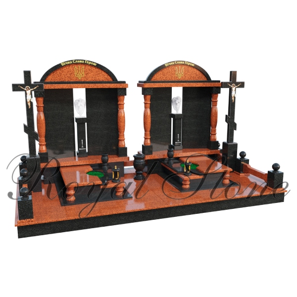 Елітний гранітний пам’ятник для військового М247 - Royal Stone