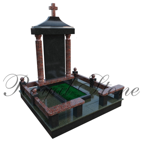 Гранитный памятник для одного М257 - Royal Stone