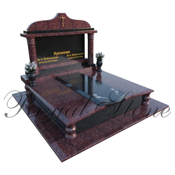 Гранітний пам’ятник для двох М260 - Royal Stone