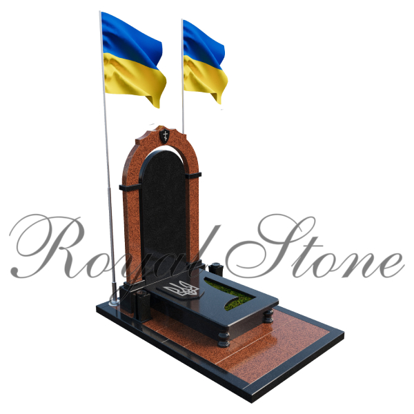 Гранітний пам’ятник для військового М272 - Royal Stone