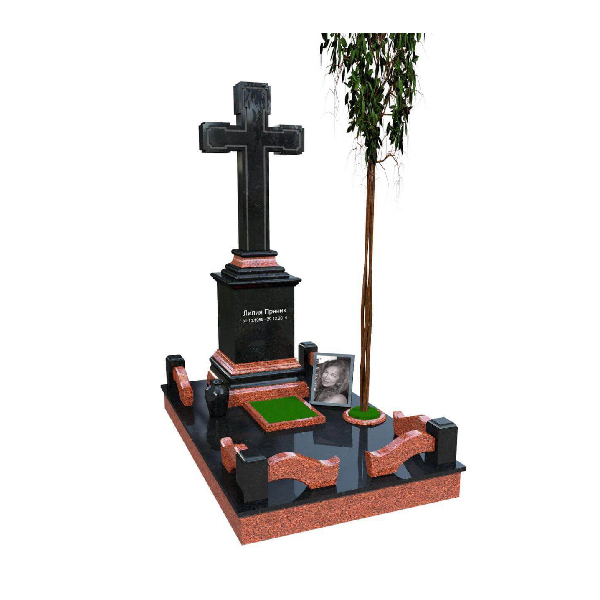 Элитный гранитный памятник М84 - Royal Stone