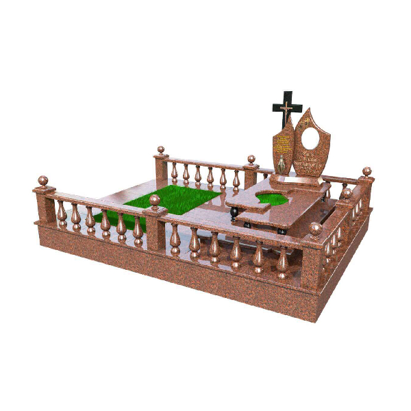 Элитный гранитный памятник М86 - Royal Stone