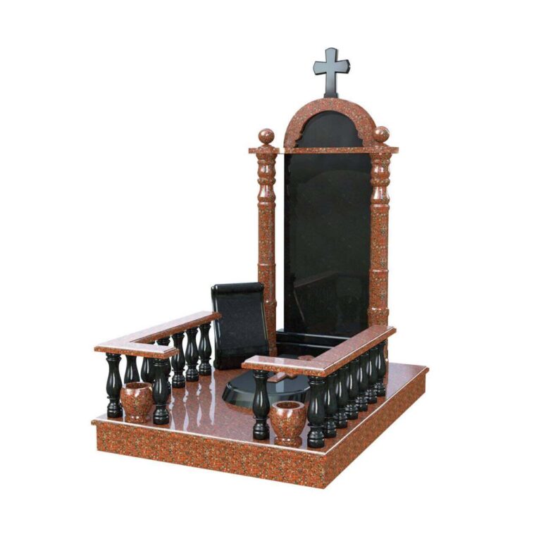 Элитный гранитный памятник М87 - Royal Stone