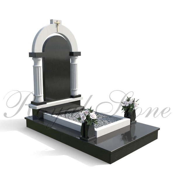 Елітний мармуровий пам’ятник для одного з колонами М323 - Royal Stone